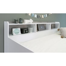 Castel Single Bunk Bed with Shelves